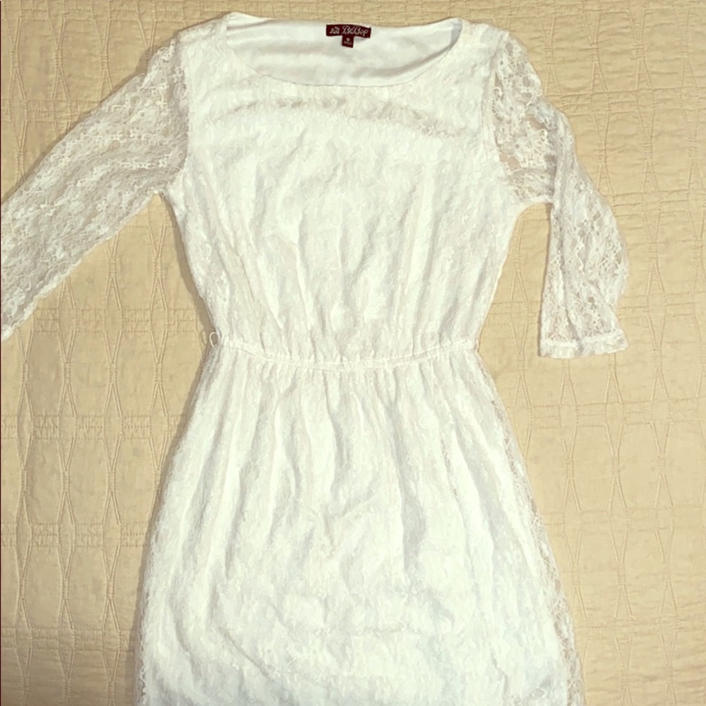 White Lace Dress